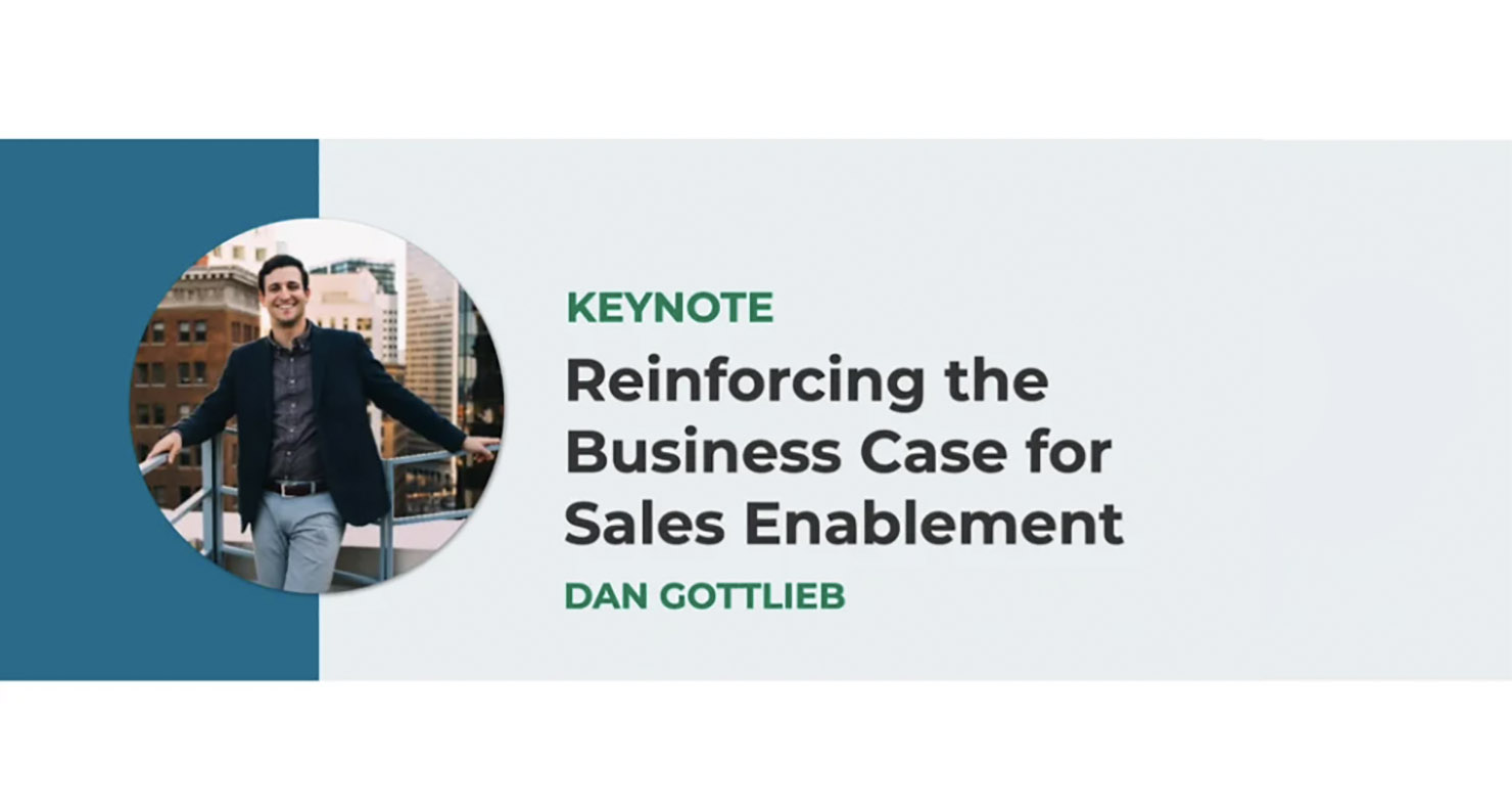 ImageReinforcing the Business Case for Sales Enablement – Sales Enablement Soirée, Summer 2020 