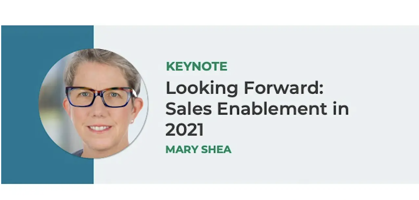 ImageSales Enablement Soirée: Looking Forward: Sales Enablement in 2021, Fall 2020 