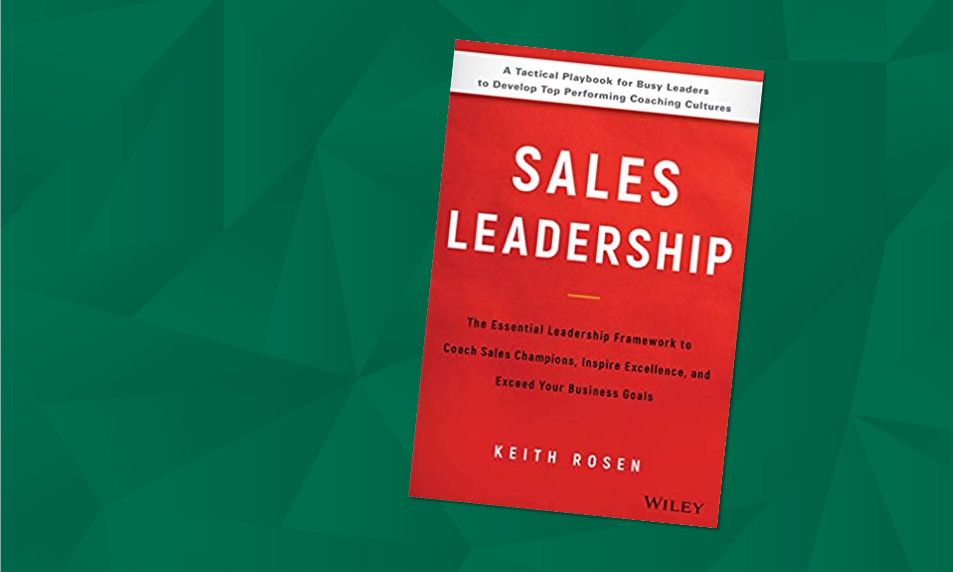 ImageBook Club: Keith Rosen on Coaching as a Language for Sales Leadership 