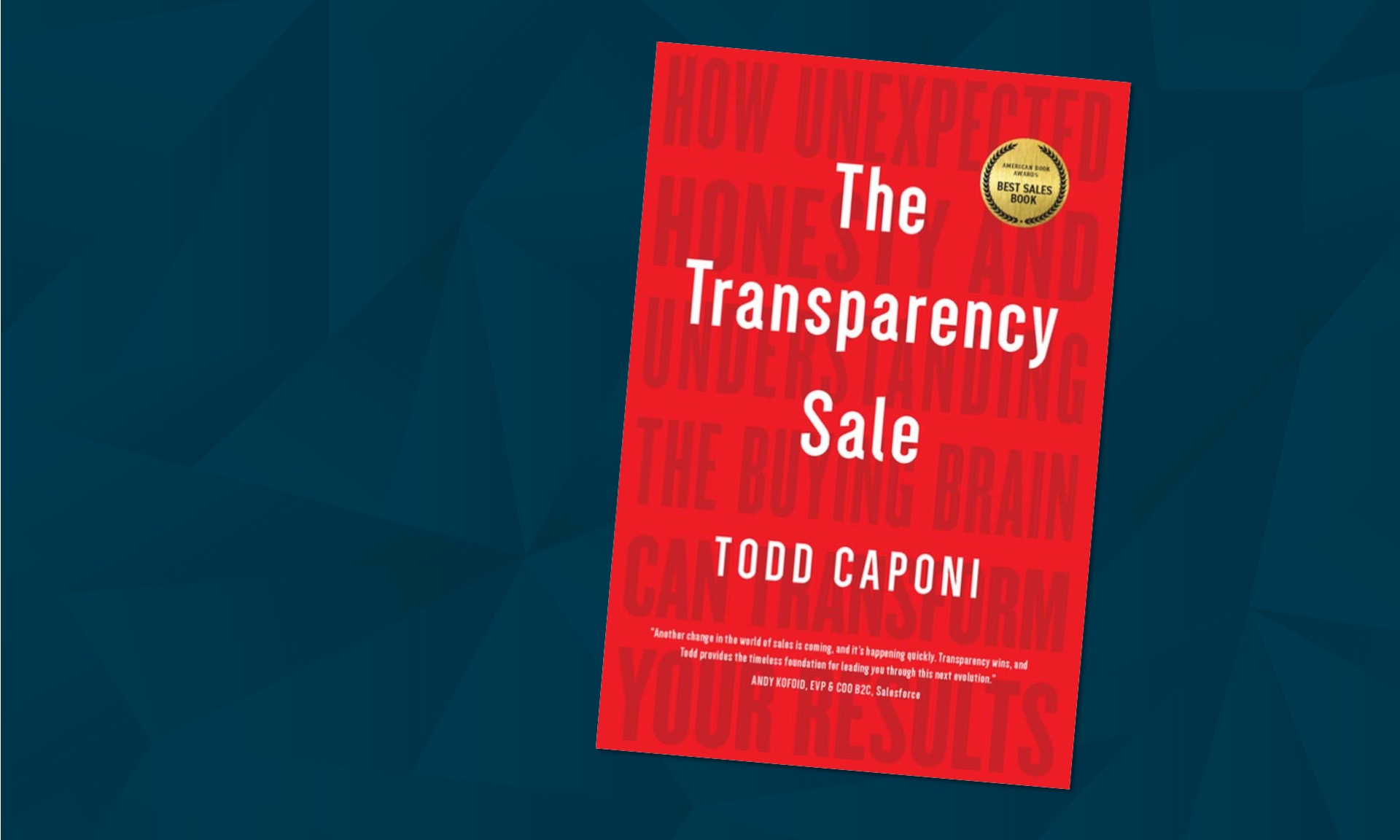 ImageBook Club: Todd Caponi on the Power of Transparency in Sales 