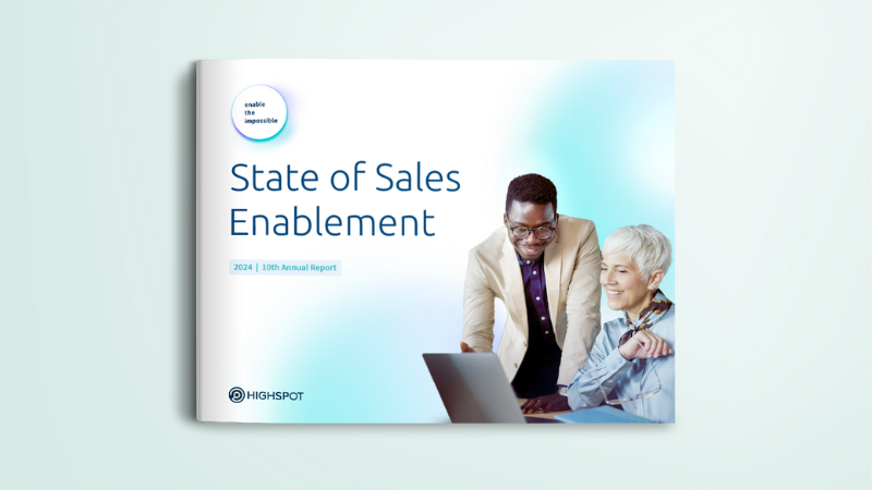 ImageState of Sales Enablement Report 2024 