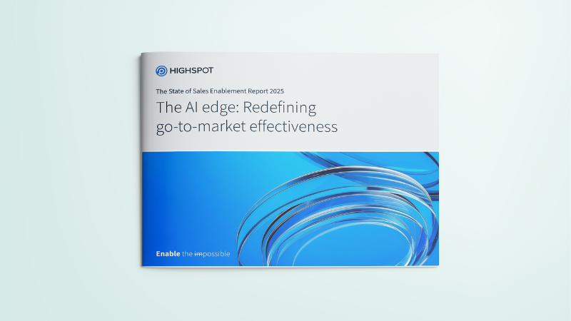 ImageState of Sales Enablement Report 2025 